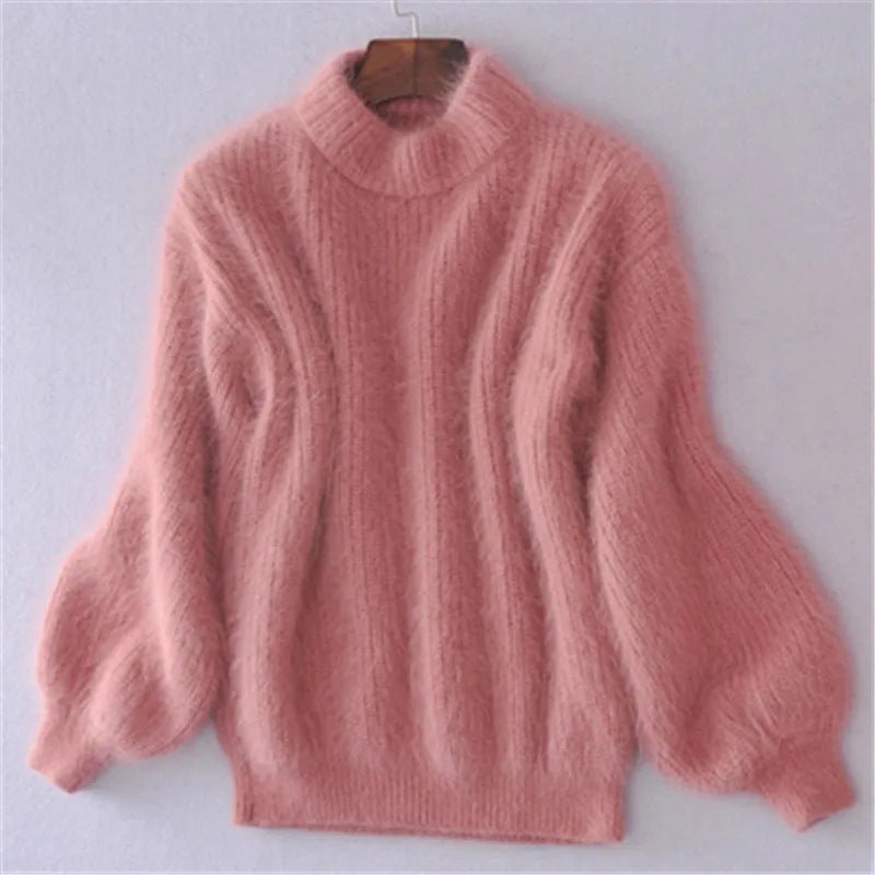 Lila™ | Bequemer Rollkragenpullover