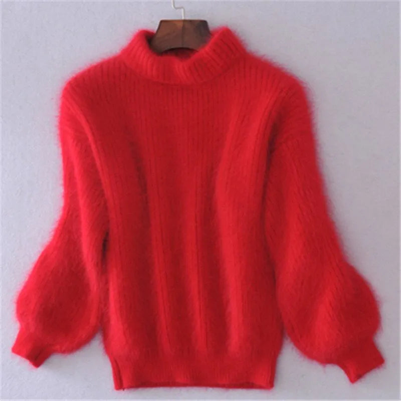 Lila™ | Bequemer Rollkragenpullover