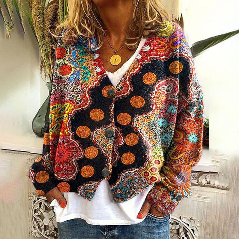 Freja™ | Bunte und bequeme Strickweste