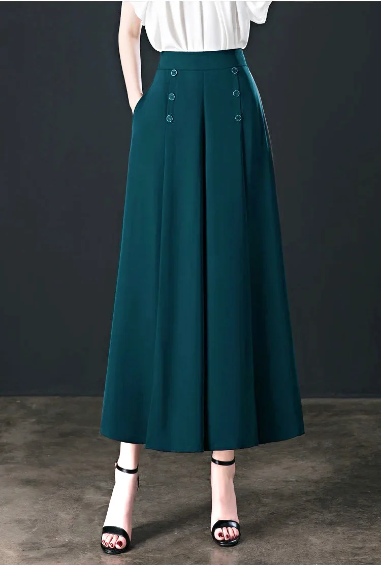 Kameya - Elegante geknöpfte Hose für Frauen