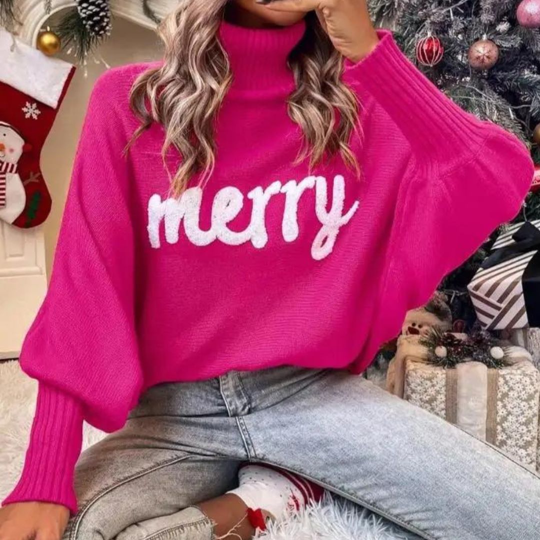 Cindy | Warmer festlicher Damen-Rolli für Weihnachten