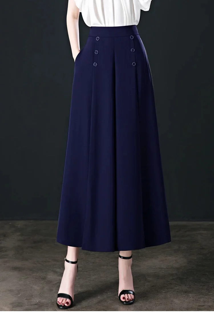 Kameya - Elegante geknöpfte Hose für Frauen