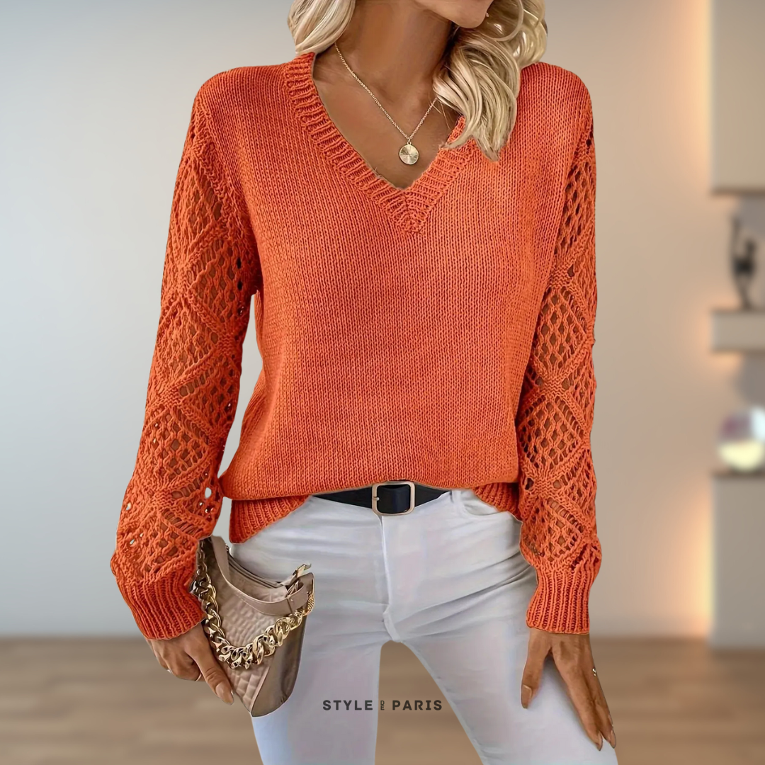 Fynor™ | Eleganter und bequemer Pullover mit weicher Maschenware