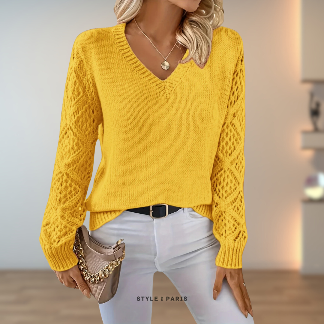 Fynor™ | Eleganter und bequemer Pullover mit weicher Maschenware