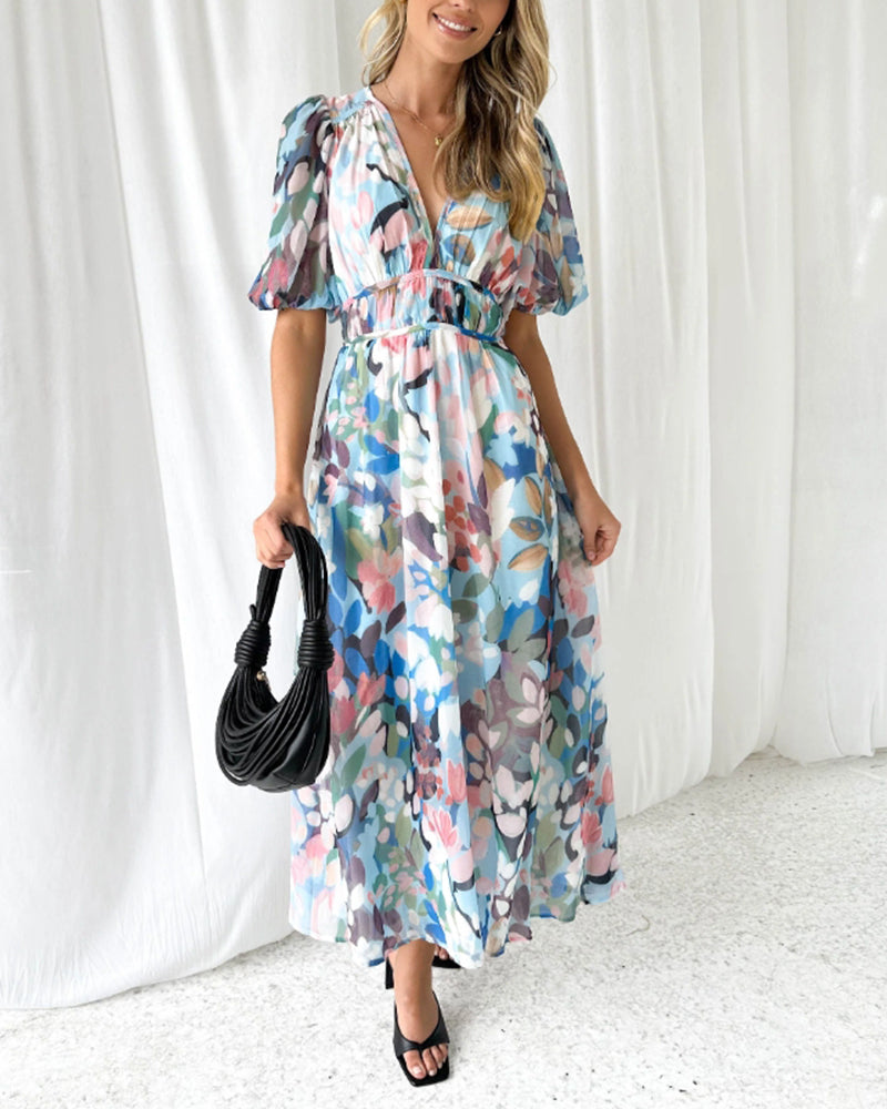 Valerie™ | Elegantes Blumenkleid