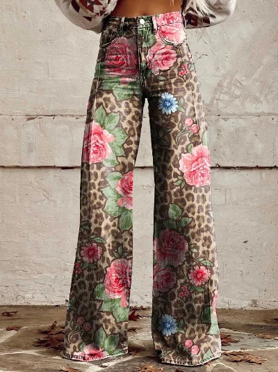 Mandie - Schicke bedruckte Hose für Frauen