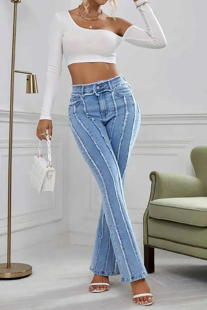 Veronina - Schicke Flanelljeans für Frauen