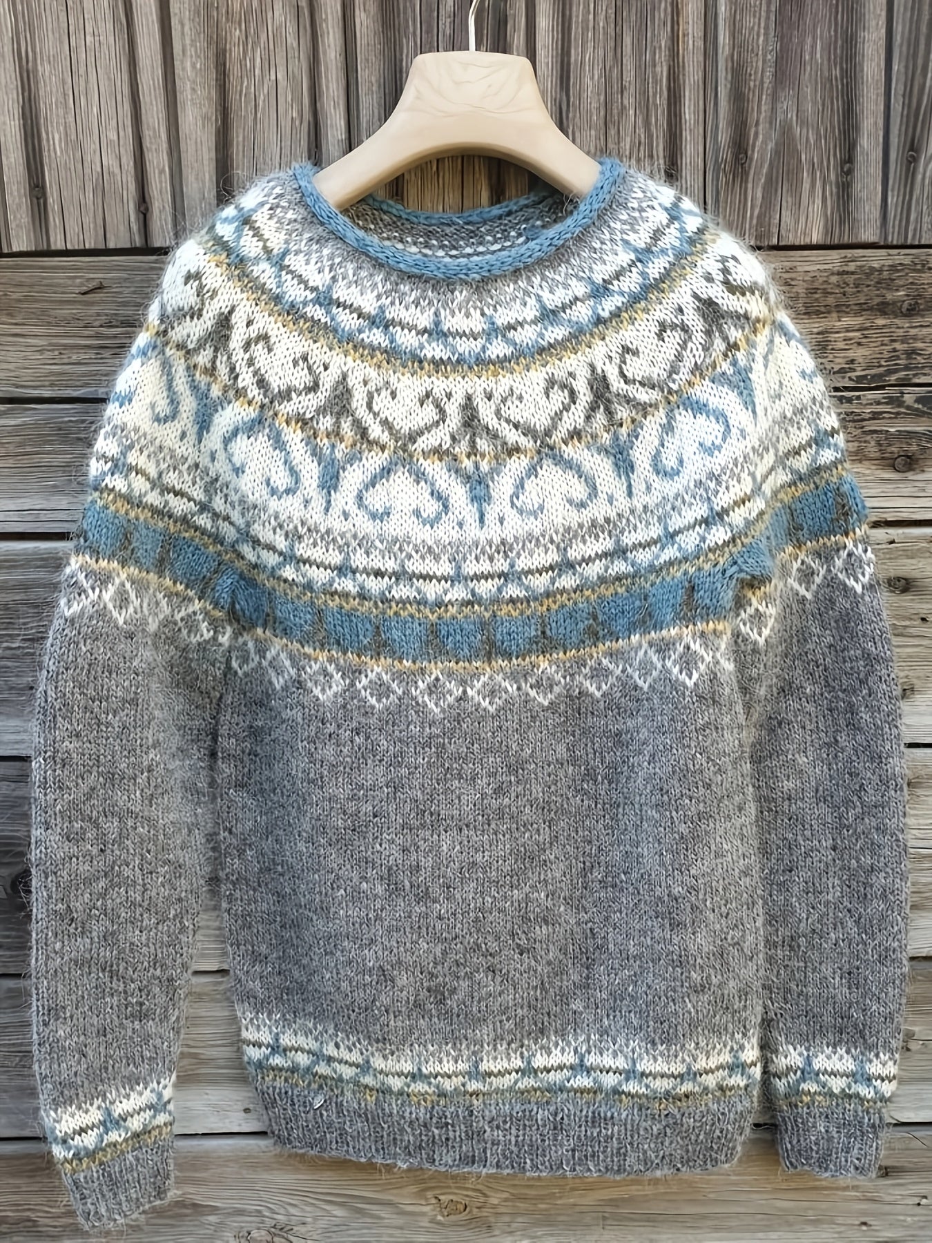 Luxe™ | Eleganter und wärmender Nordic Pullover für den Winter
