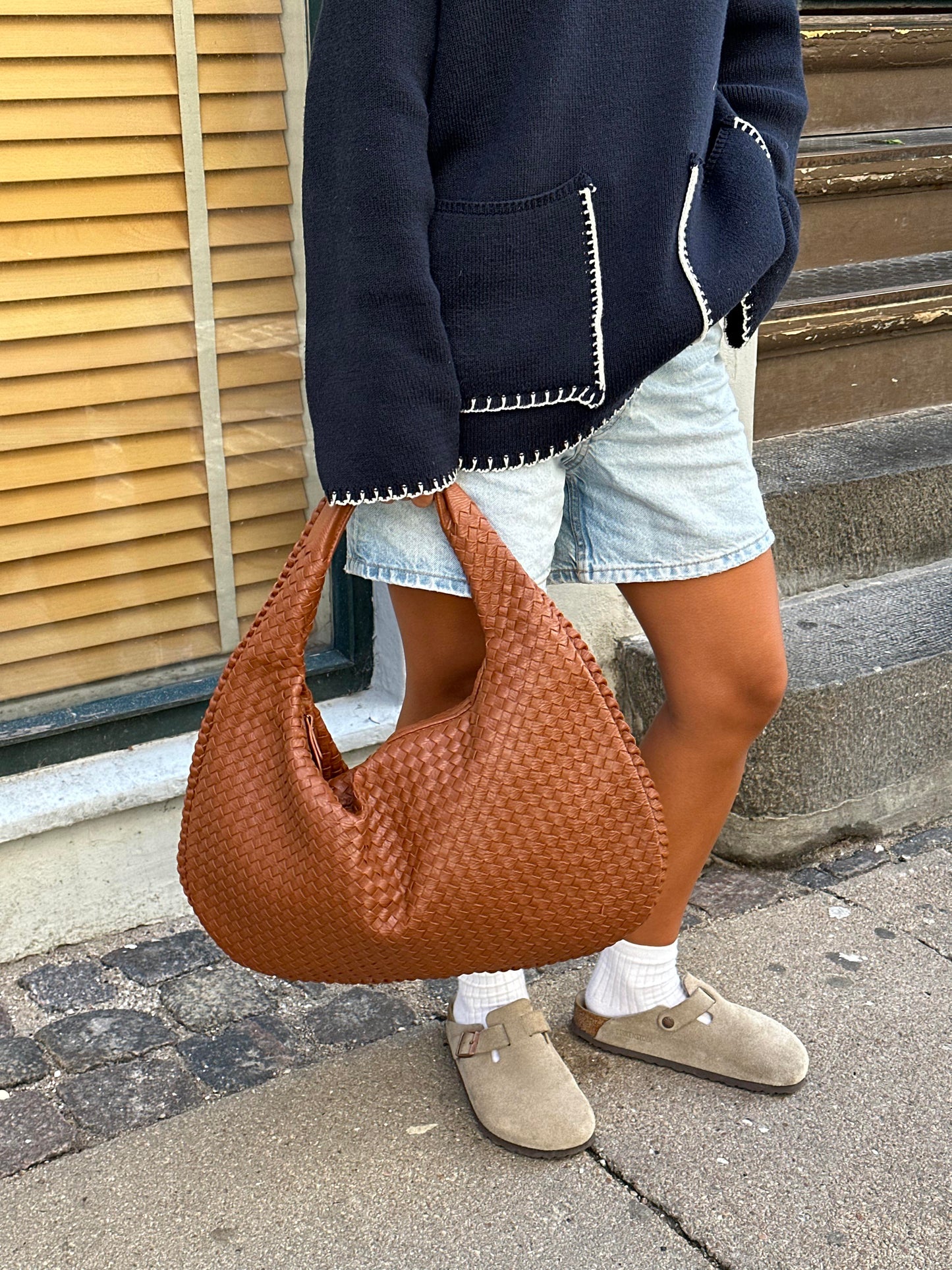 Aivee | Chic Geflochtene Handtasche - Perfekt für jeden Anlass