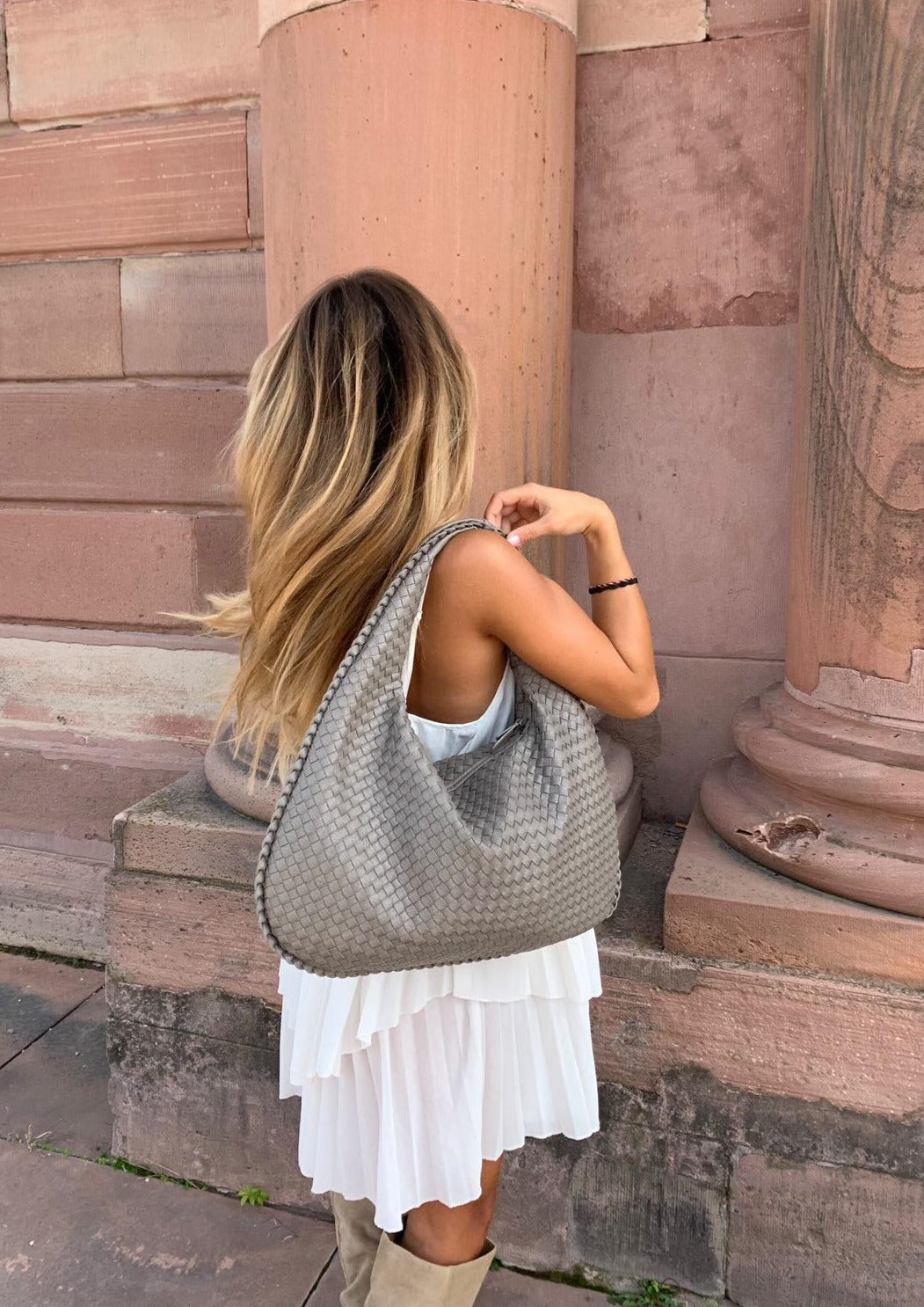 Aivee | Chic Geflochtene Handtasche - Perfekt für jeden Anlass