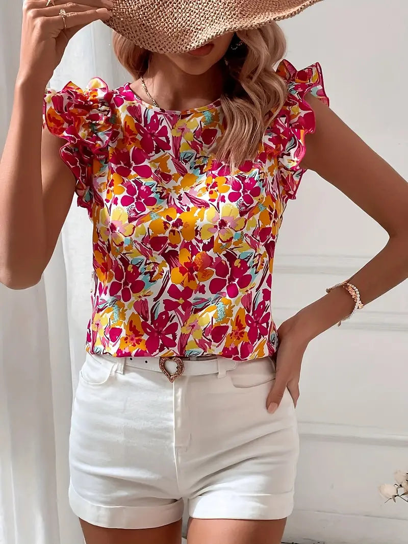 ByJules - Bunte Sommerbluse