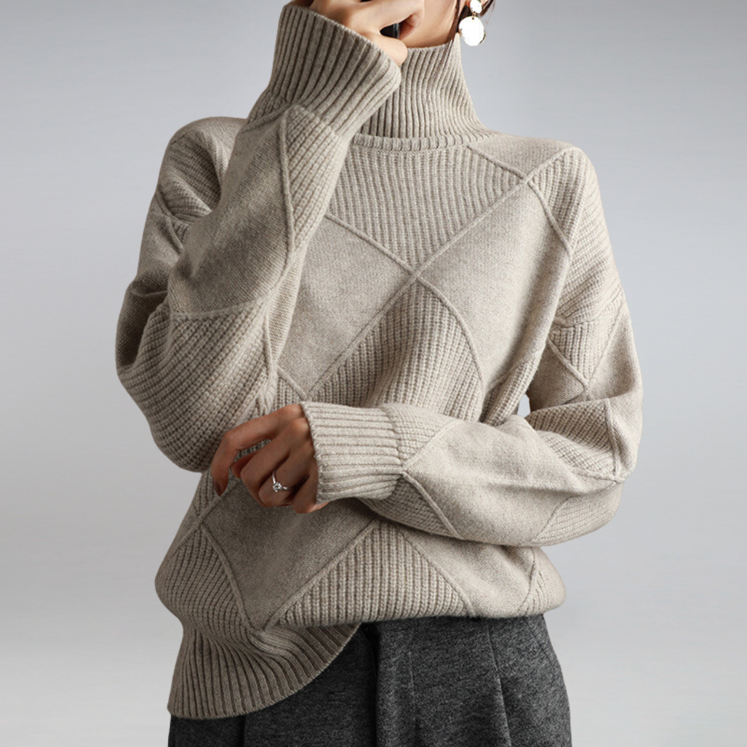Solara™ | Weicher Rollkragenpullover