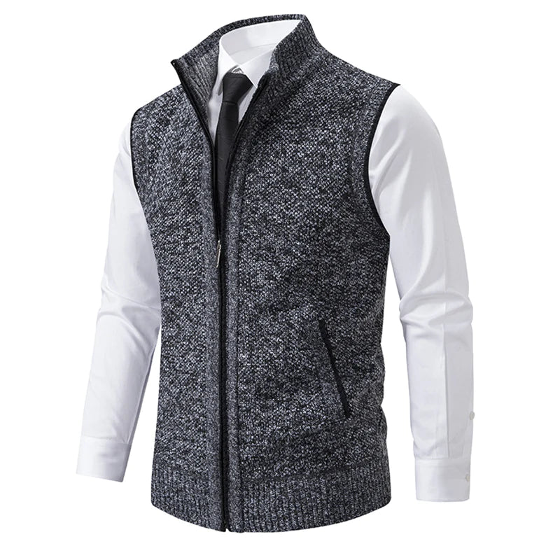 Betty™ | Ärmellose gestrickte Fleece-Weste
