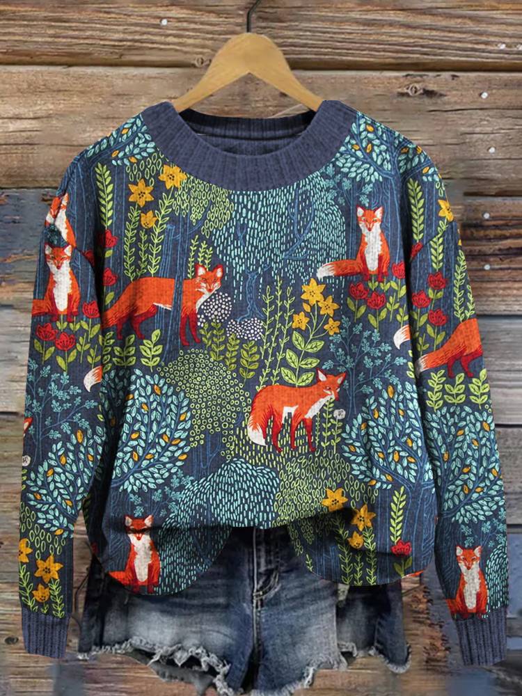 Sally™ | Pullover Füchse