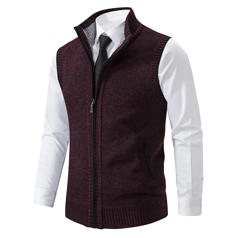 Betty™ | Ärmellose gestrickte Fleece-Weste