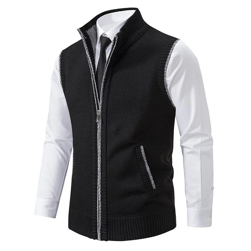 Betty™ | Ärmellose gestrickte Fleece-Weste