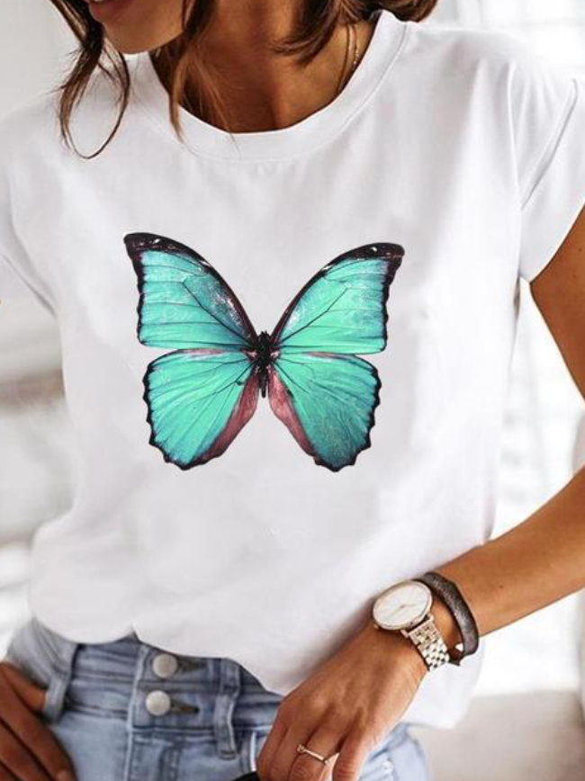 Osalinda - Stylisches T-Shirt mit extravaganten Sommermotiven