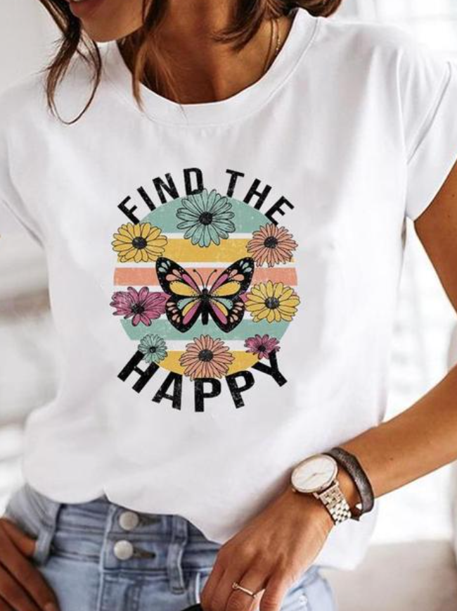 Osalinda - Stylisches T-Shirt mit extravaganten Sommermotiven