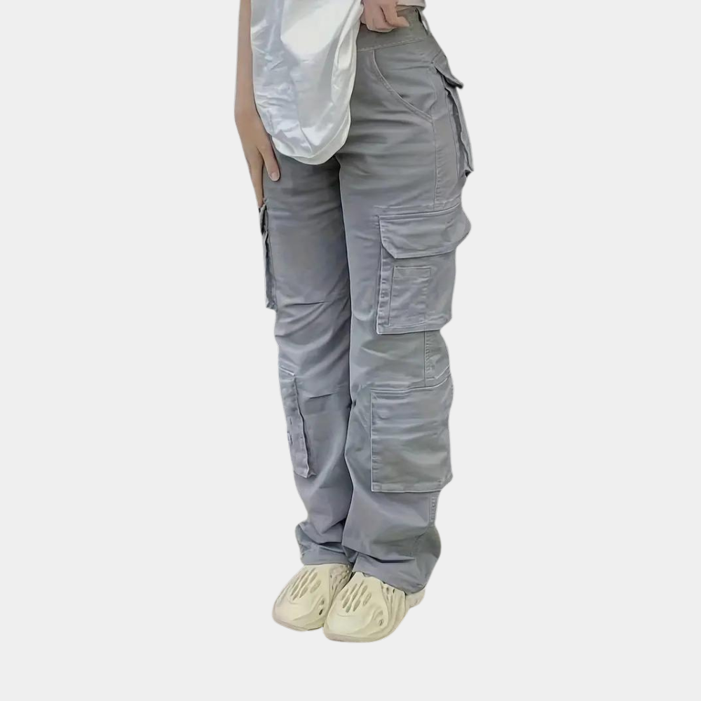 Cecilia - Damen Cargohose mit mehreren Taschen