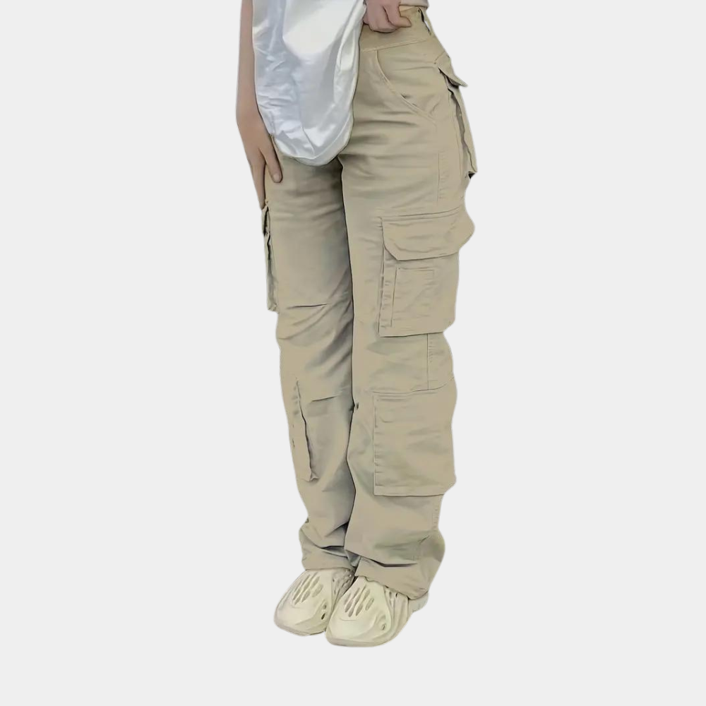 Cecilia - Damen Cargohose mit mehreren Taschen