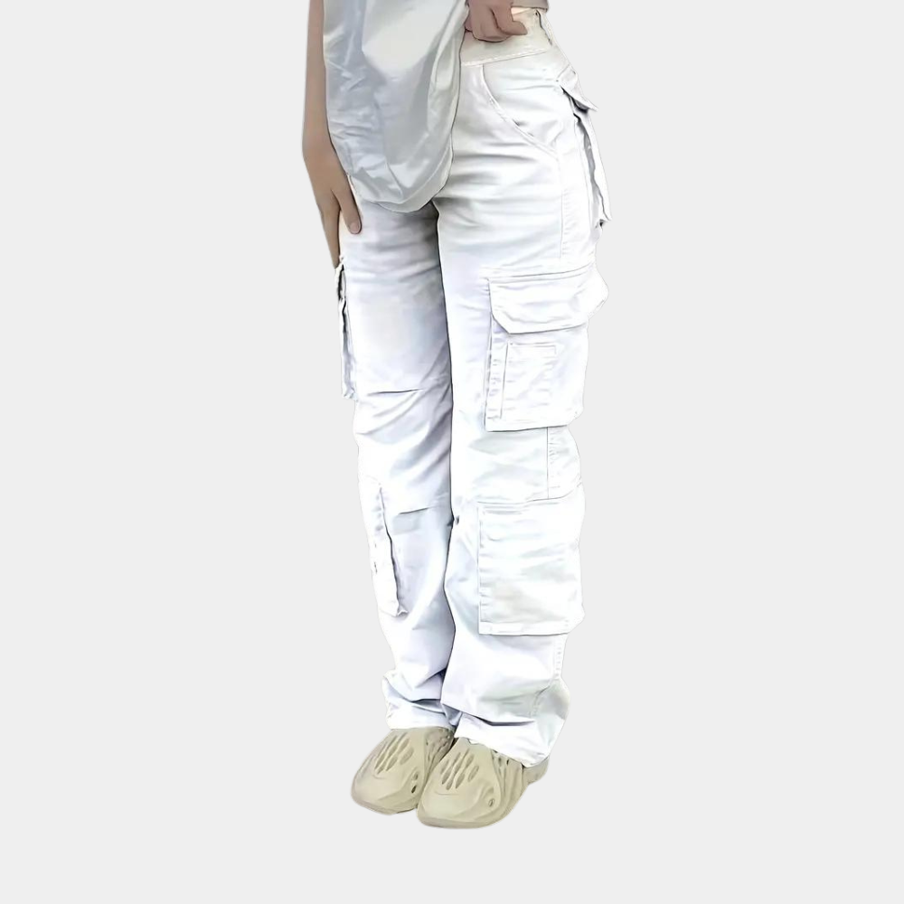 Cecilia - Damen Cargohose mit mehreren Taschen
