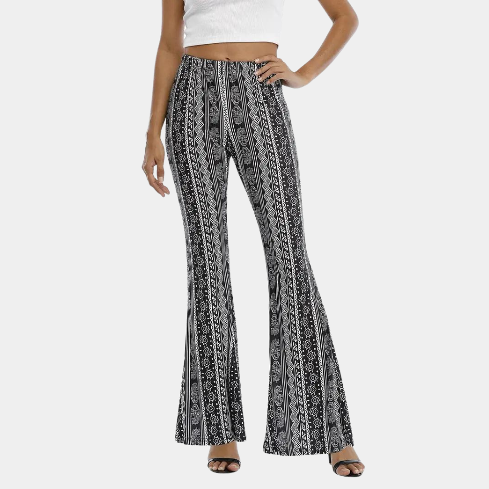 Soleil - Schlaghosen im Boho-Stil für Frauen