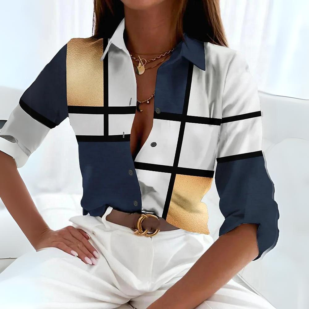 Monique | Elegante Damenbluse mit klassischem Stil