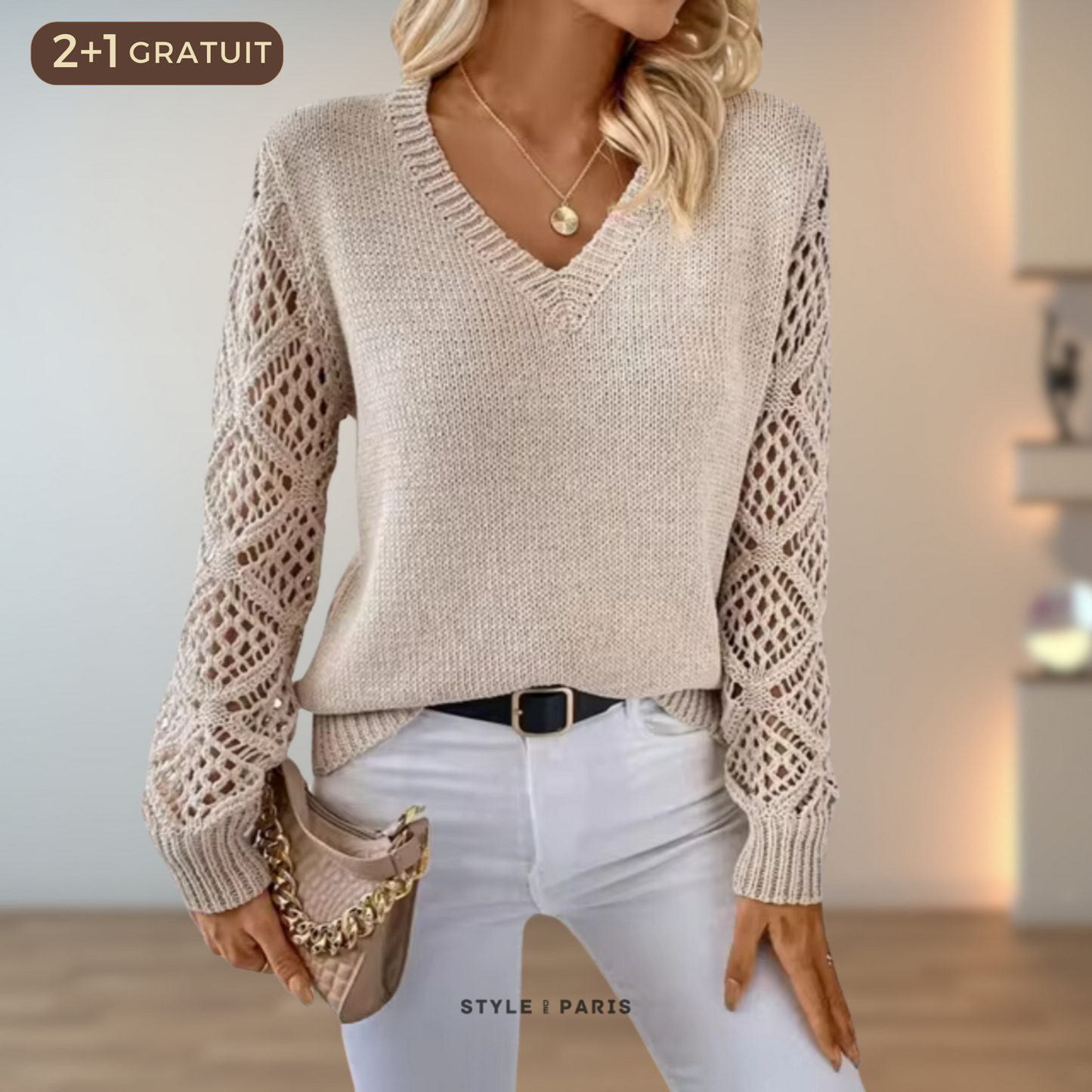 Fynor™ | Eleganter und bequemer Pullover mit weicher Maschenware