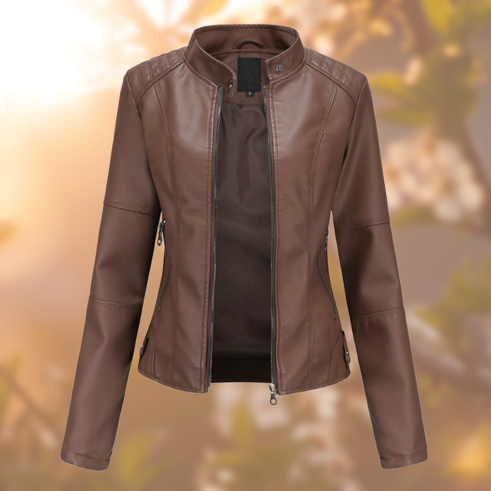 Renee™ | Elegante Lederjacke für Frauen
