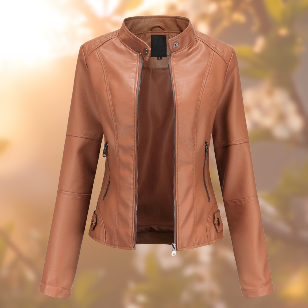 Renee™ | Elegante Lederjacke für Frauen