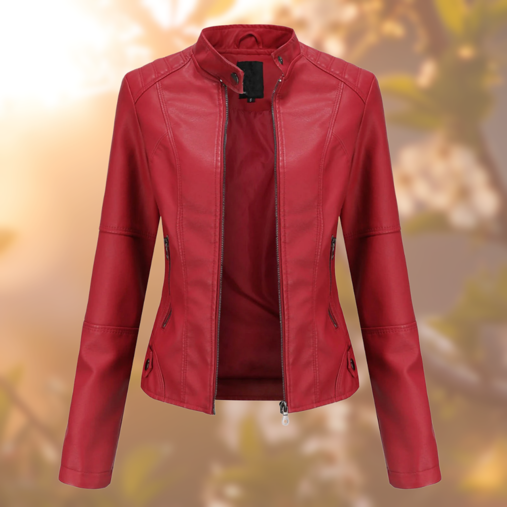 Renee™ | Elegante Lederjacke für Frauen