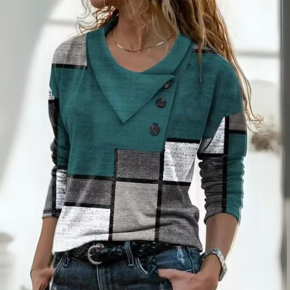 Gisella - Lässiges Herbst Langarmshirt