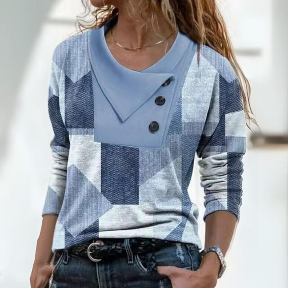 Gisella - Lässiges Herbst Langarmshirt