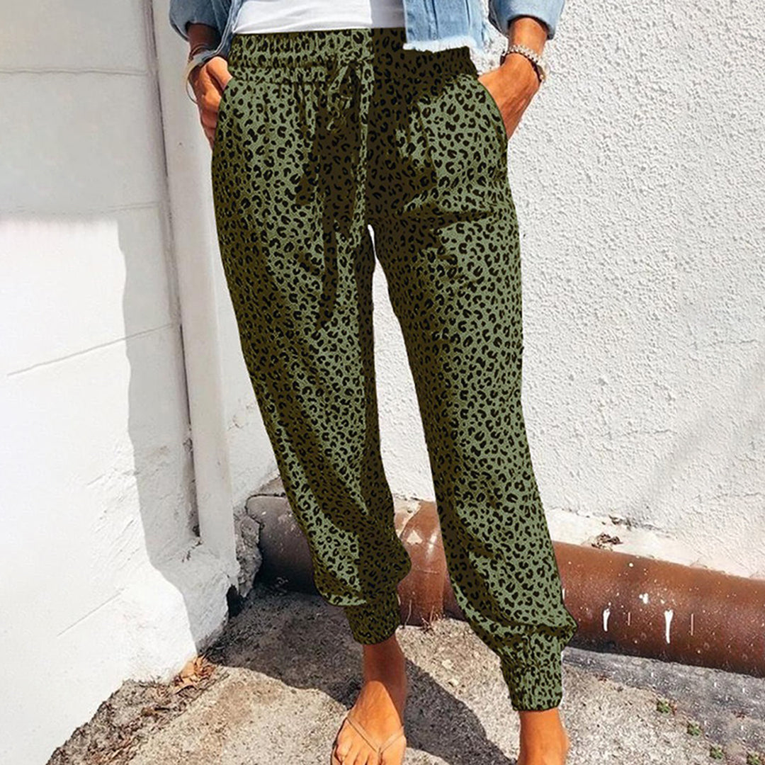 FIONA - Hose mit Leopardenmuster