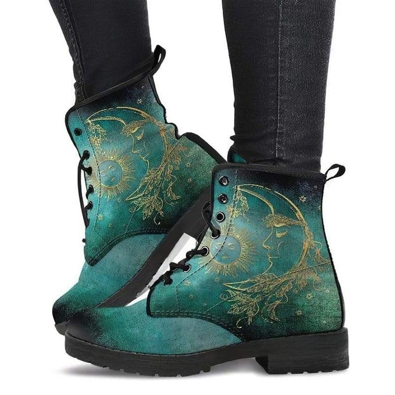 Tatum - Grafische Luxus-Stiefel für Frauen