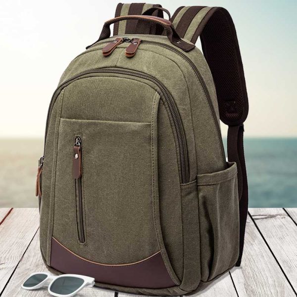 Adventurer Anti-Diebstahl-Leinwand-Reiserucksack