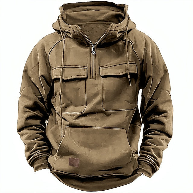 Nolan™ | Bequemer Winterhoodie mit Reißverschluss