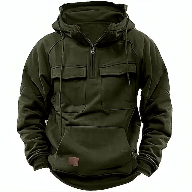 Nolan™ | Bequemer Winterhoodie mit Reißverschluss