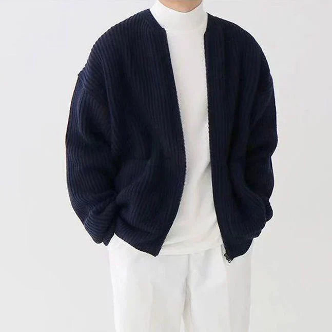 Giovanni™ | Raffinierter Pullover für Herren mit Reißverschluss
