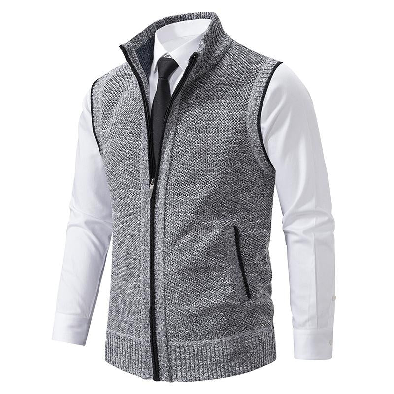 Betty™ | Ärmellose gestrickte Fleece-Weste