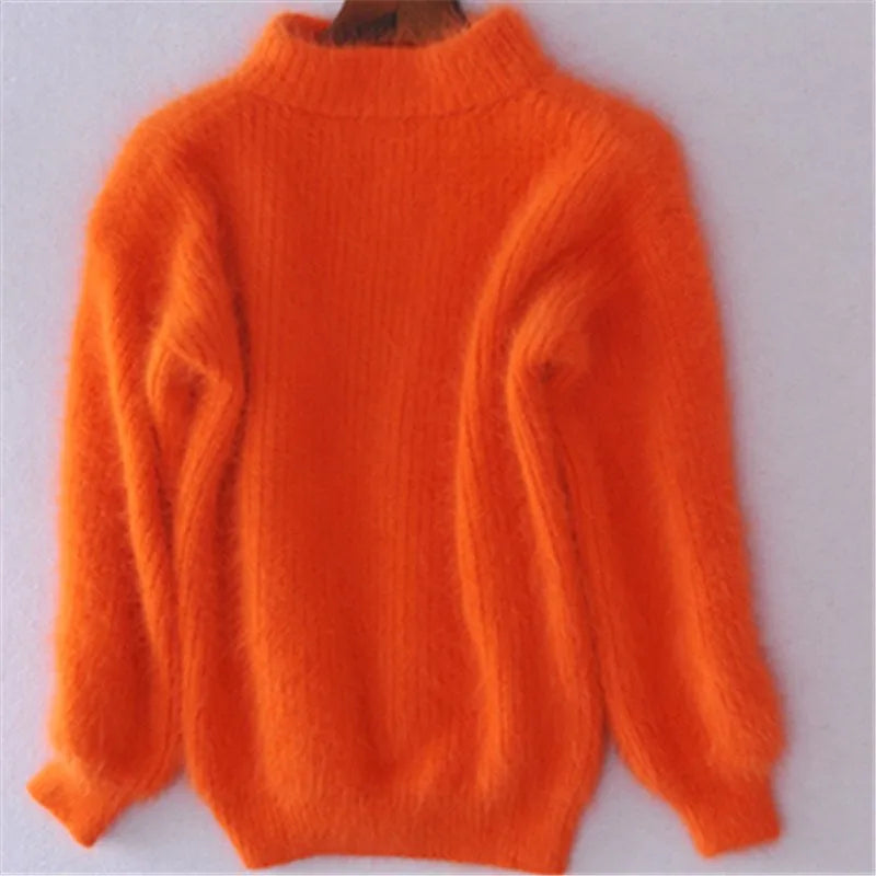 Lila™ | Bequemer Rollkragenpullover