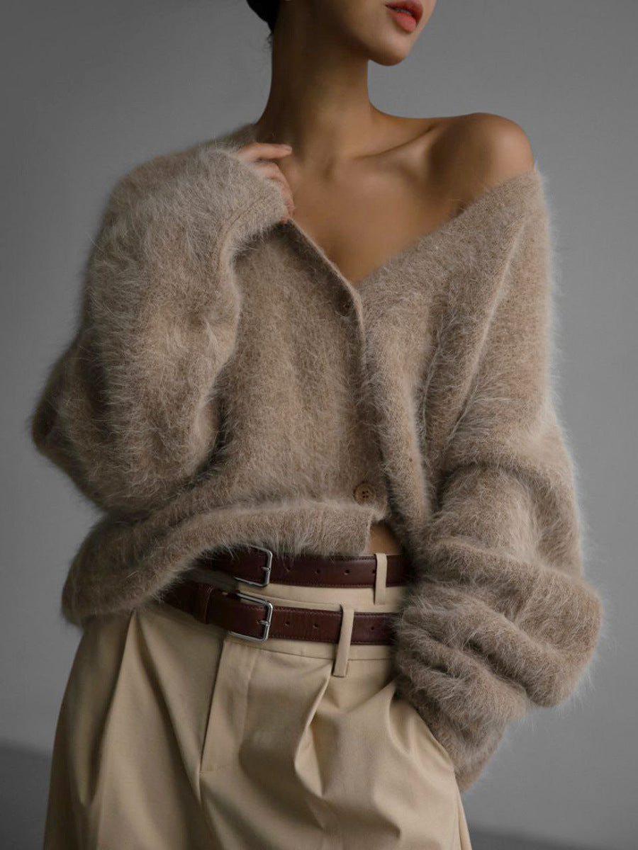 Klassische und stilvolle Strickjacke