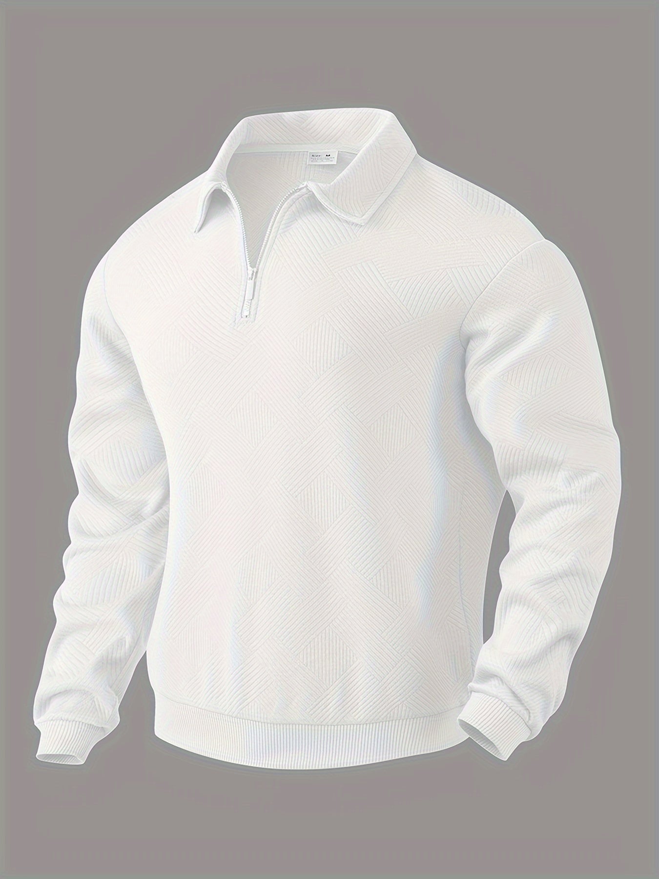 Vanessa™ | Vintage Zip-Up Trui met Geometrisches Design