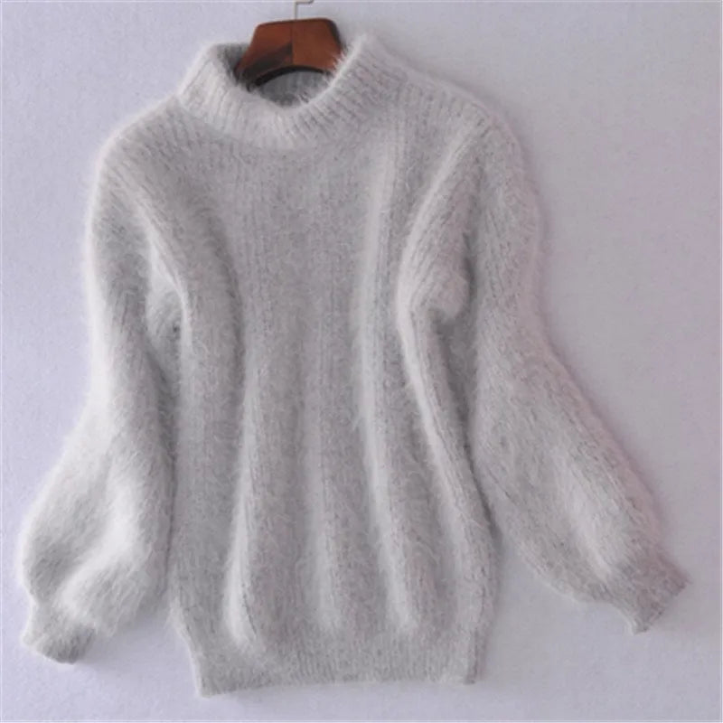 Lila™ | Bequemer Rollkragenpullover