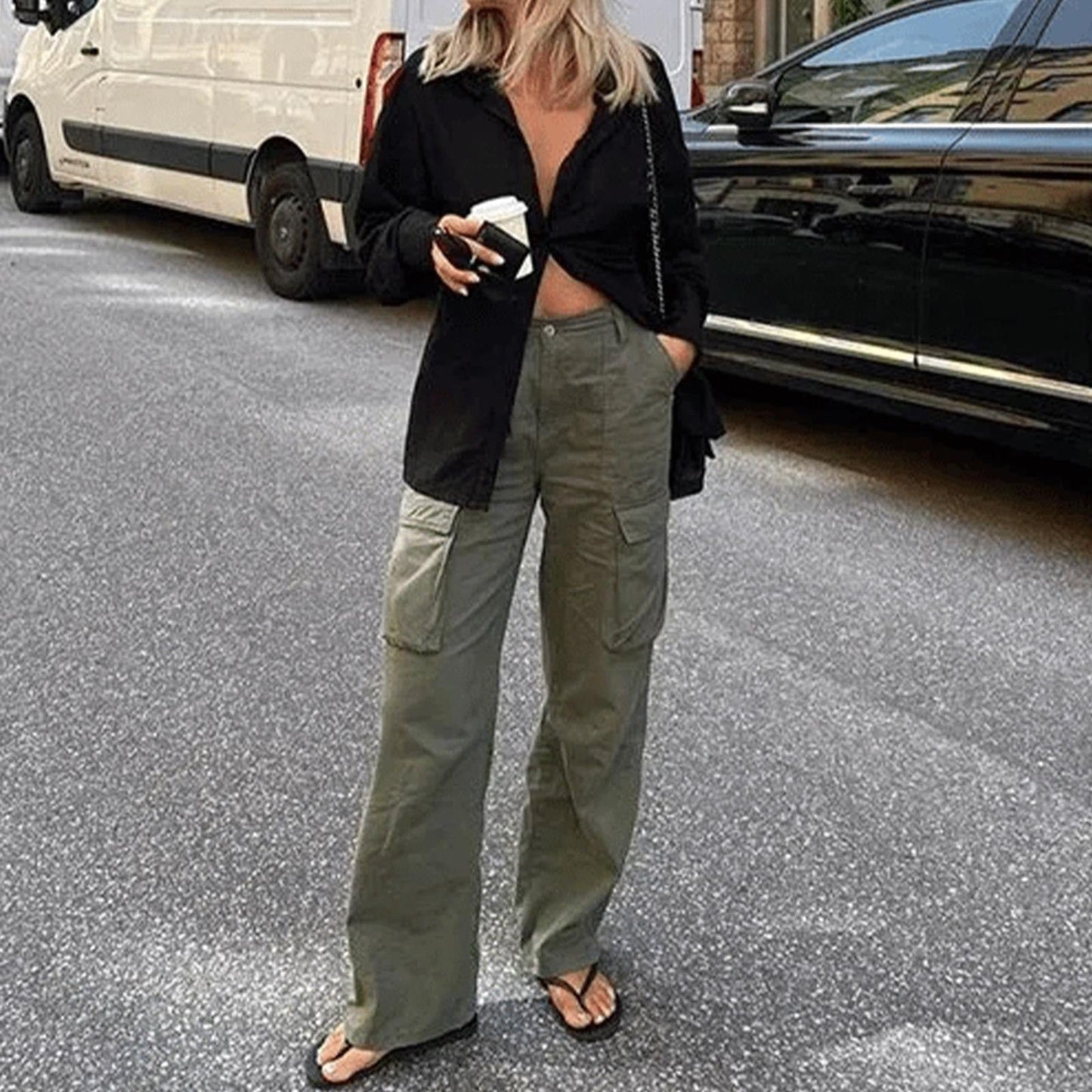 Cheska - Stylische Cargohose für Frauen