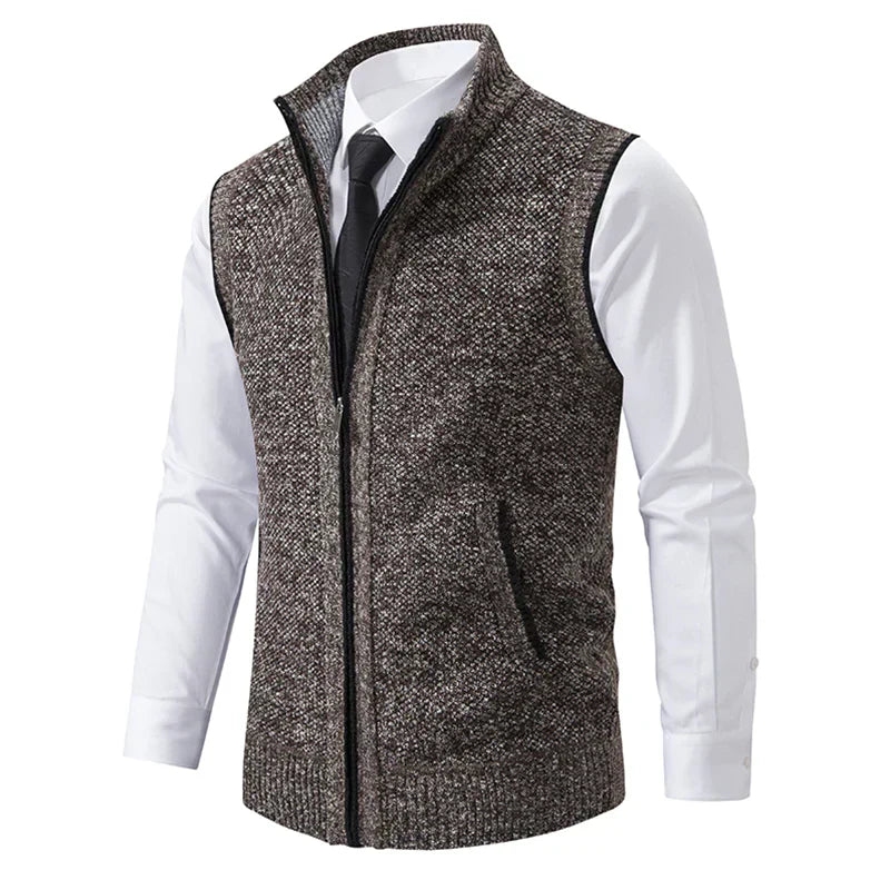 Betty™ | Ärmellose gestrickte Fleece-Weste