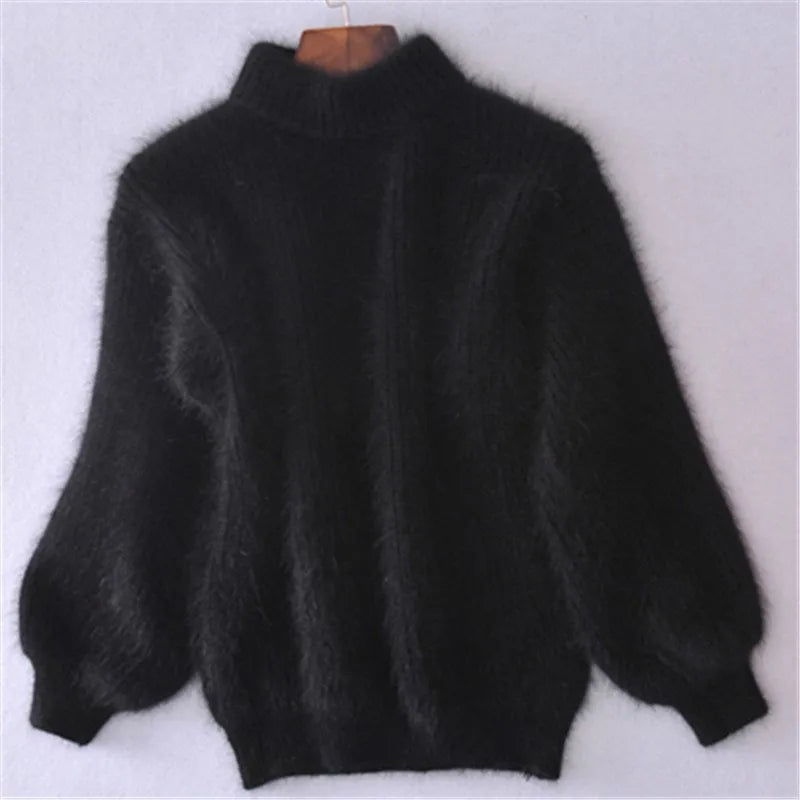 Lila™ | Bequemer Rollkragenpullover