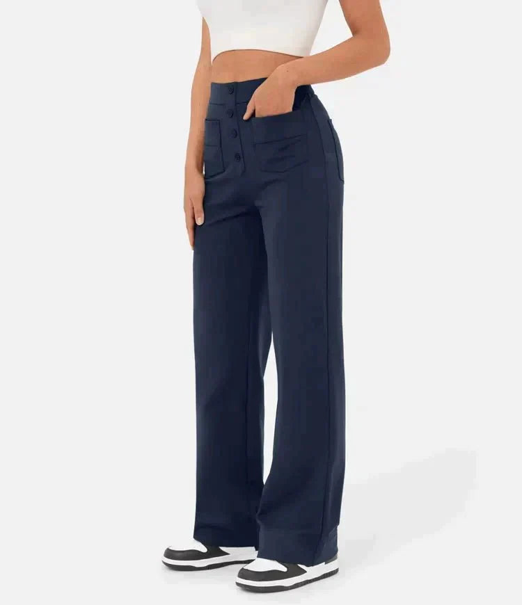 Jael - Freizeithose mit hoher Taille