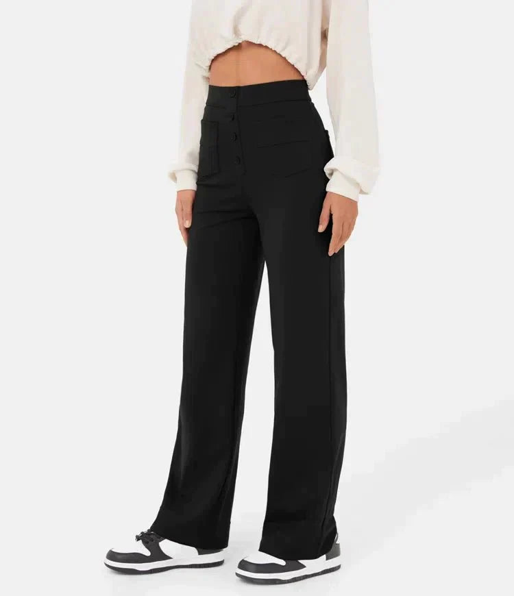 Jael - Freizeithose mit hoher Taille