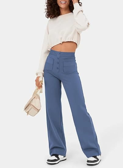 Jael - Freizeithose mit hoher Taille